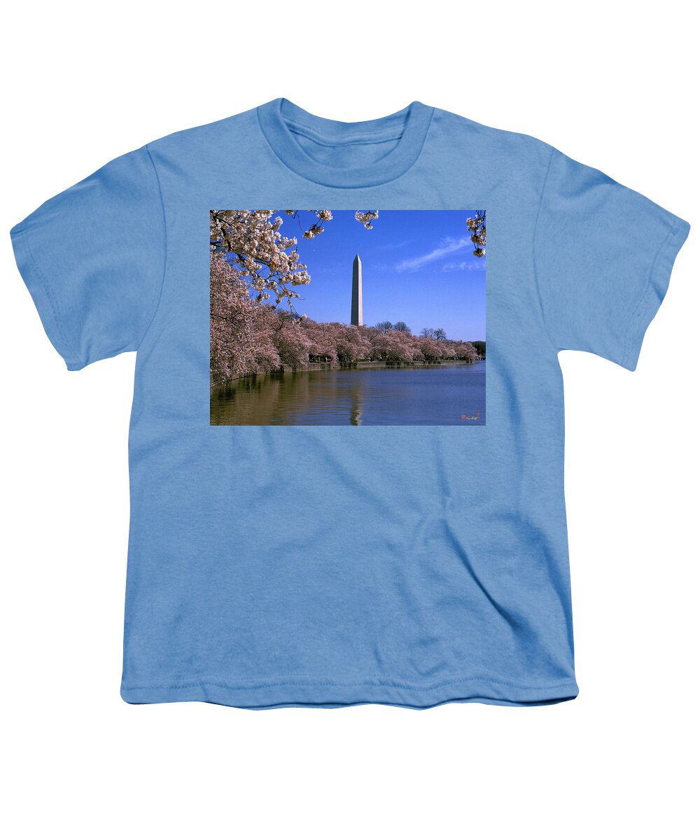 Scenic Youth T-Shirt featuring the photograph Cherry Blossoms on the Tidal Basin 15J by Gerry Gantt