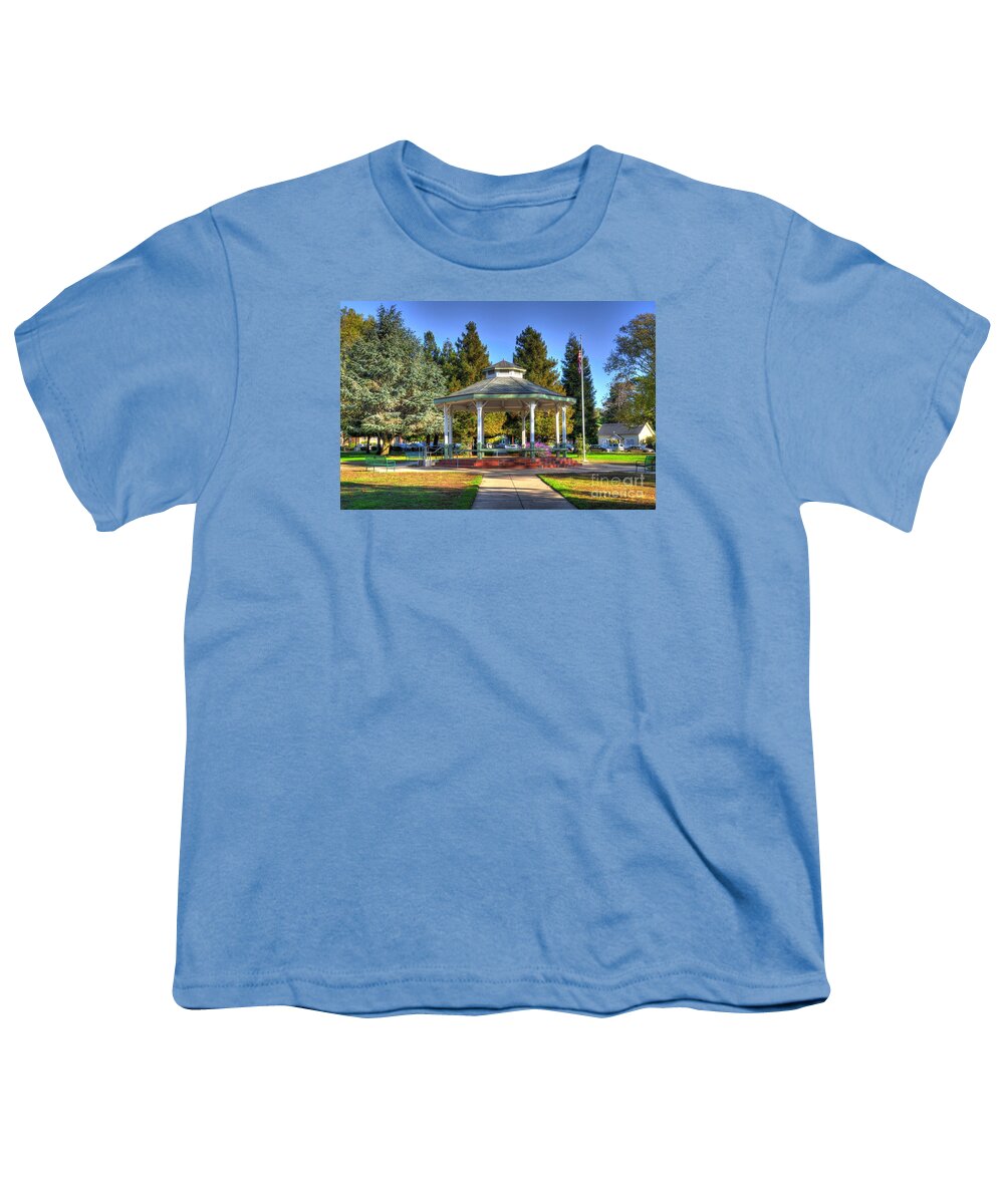 City Park Youth T-Shirt featuring the photograph City Park by Mathias 