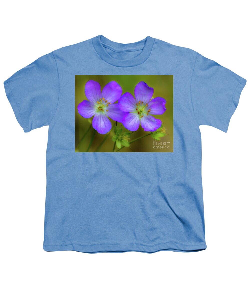 Flower Youth T-Shirt featuring the photograph Double Beauty by Rod Best