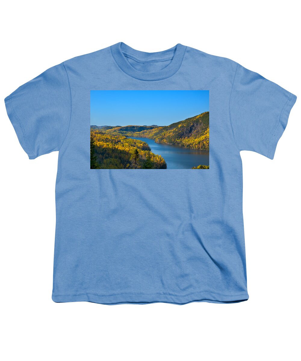 Autumn Youth T-Shirt featuring the photograph Ferland et Boilleau by U Schade