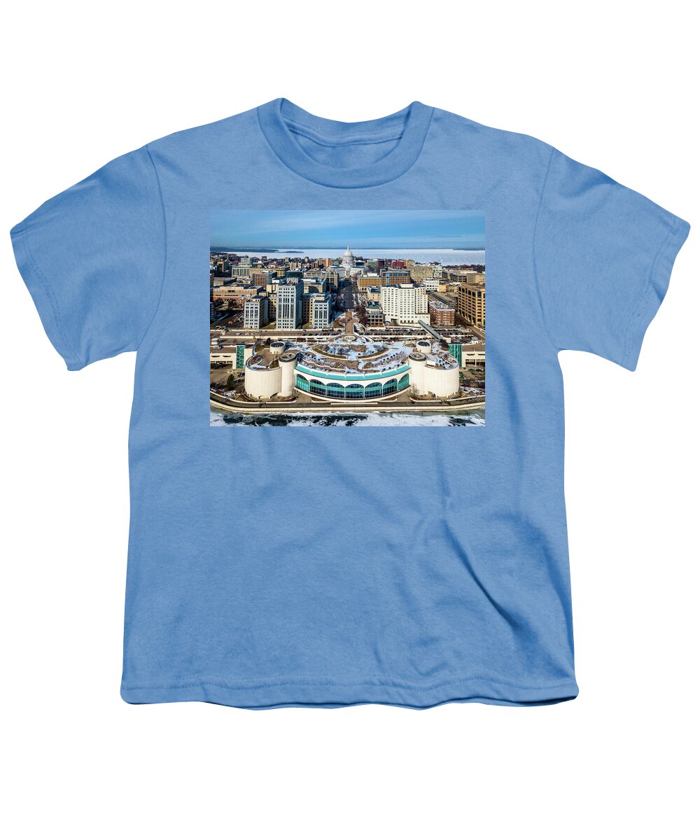 2018 Youth T-Shirt featuring the photograph I Took The Isthmus by Randy Scherkenbach