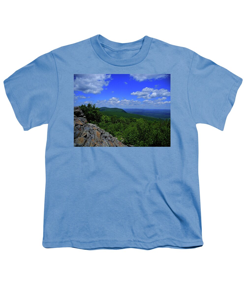 Mount Everett Youth T-Shirt featuring the photograph Mount Everett from Bear Mountain by Raymond Salani III