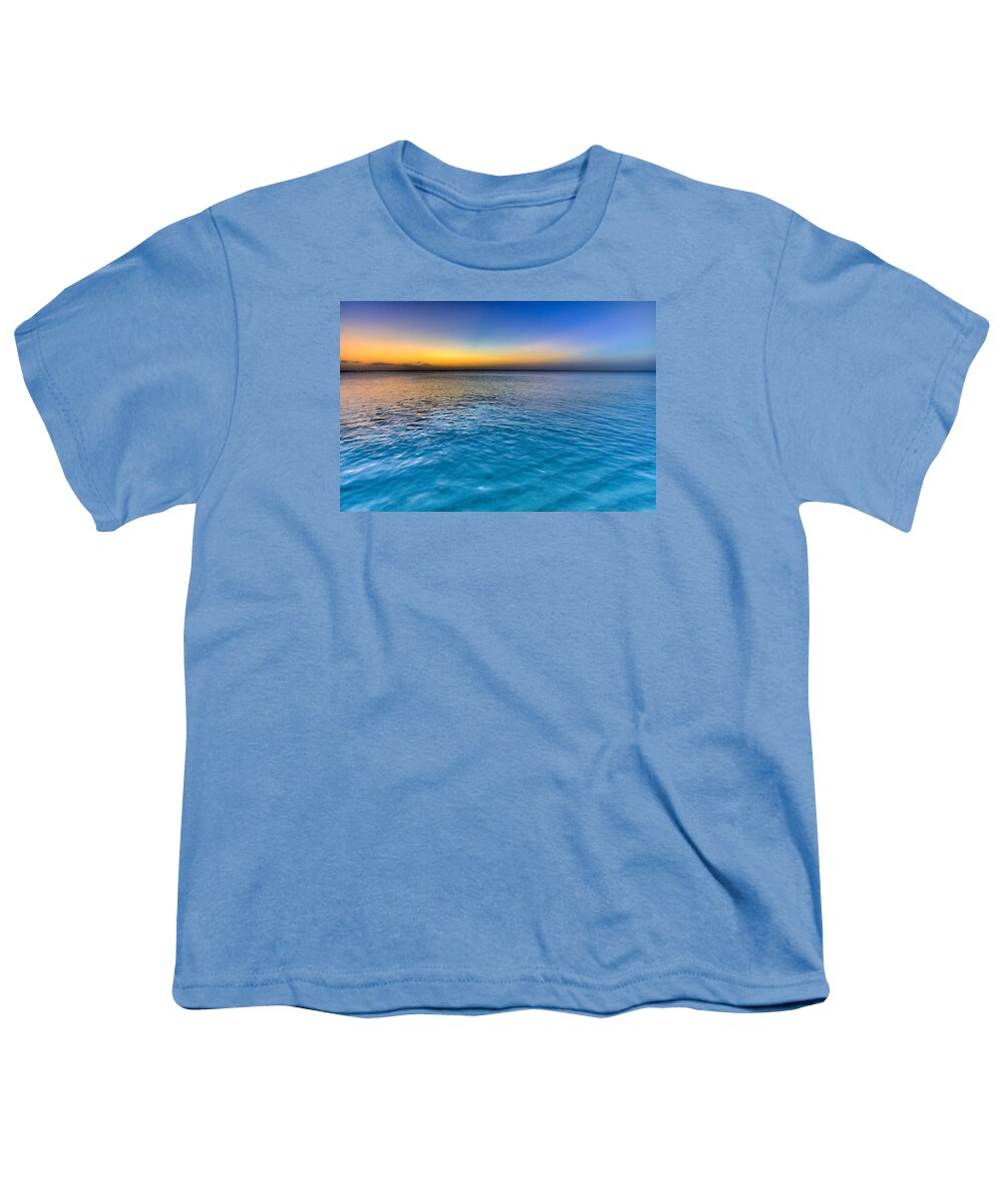 Pastel Ocean Youth T-Shirt featuring the photograph Pastel Ocean by Chad Dutson