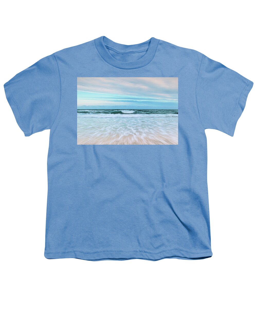 Australian Beaches Youth T-Shirt featuring the photograph Sea Is Calling by Az Jackson
