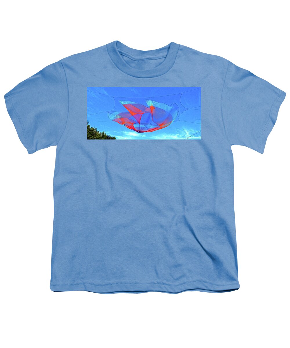 Montreal Youth T-Shirt featuring the photograph Sky Sculpture 1 by Ron Kandt