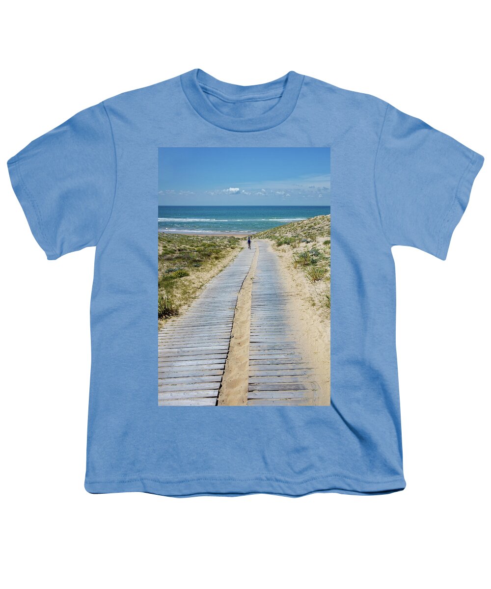 Clouds Youth T-Shirt featuring the photograph Summer at Last by Debra and Dave Vanderlaan