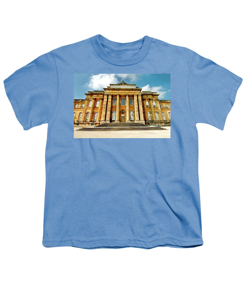 Blenheim Palace Youth T-Shirt featuring the photograph Summer Home by Greg Fortier