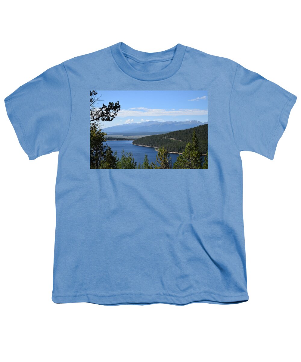 Turquoise_lake Youth T-Shirt featuring the photograph Turquoise Lake Leadville CO by Margarethe Binkley