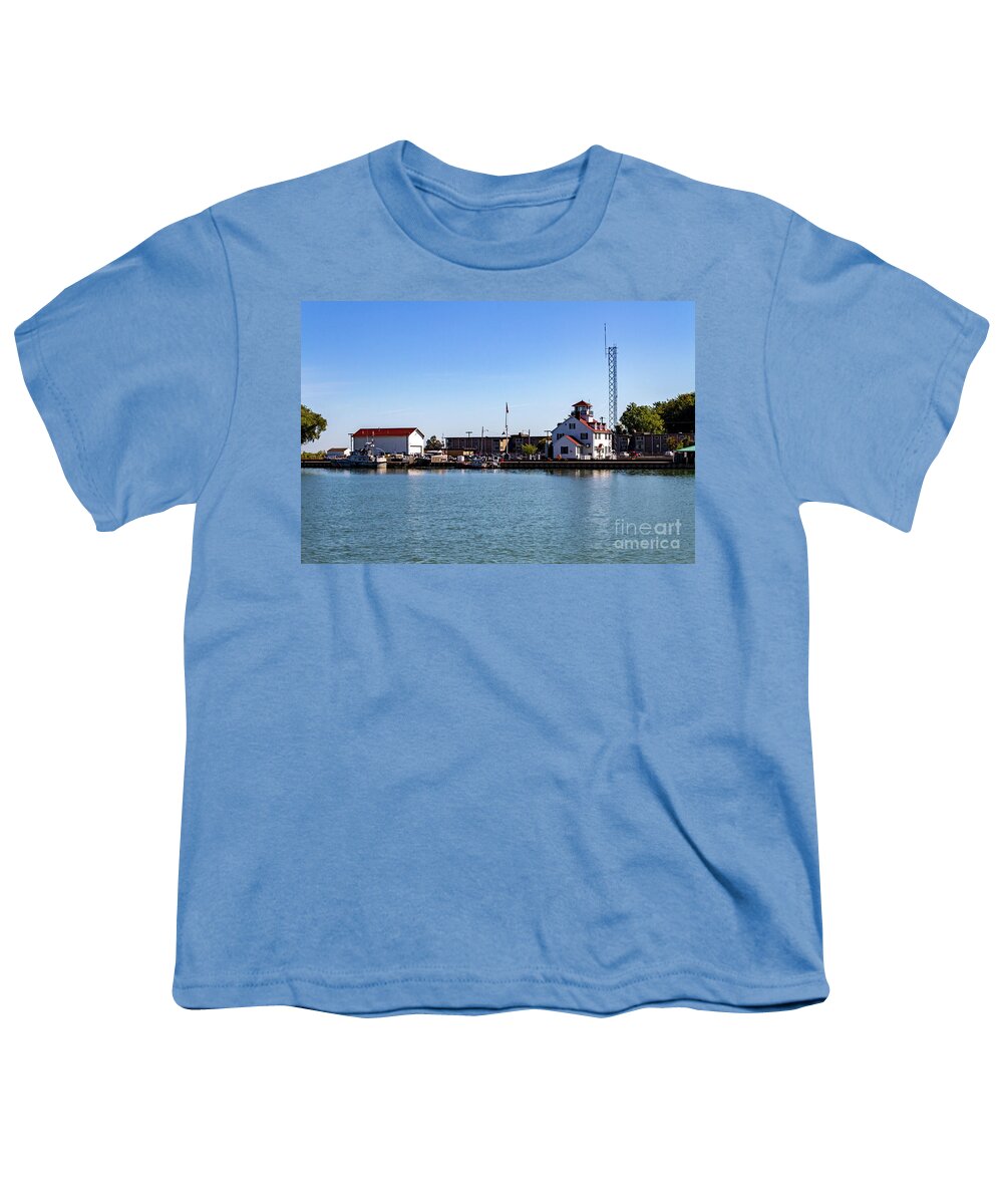 Uscg Youth T-Shirt featuring the photograph USCG Rochester Station by William Norton