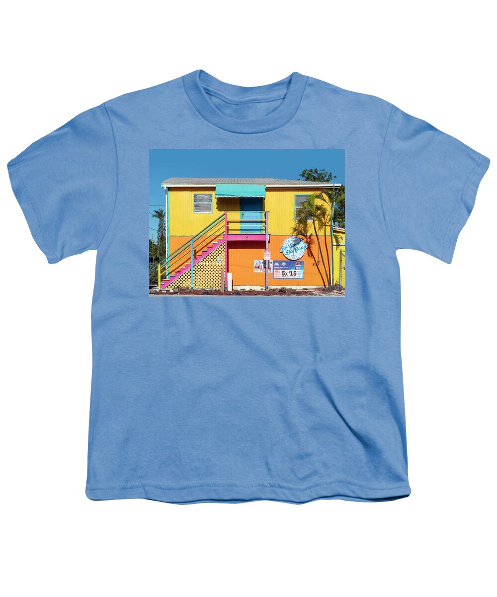 Estock Youth T-Shirt featuring the digital art Islamorada, Florida #1 by Laura Zeid