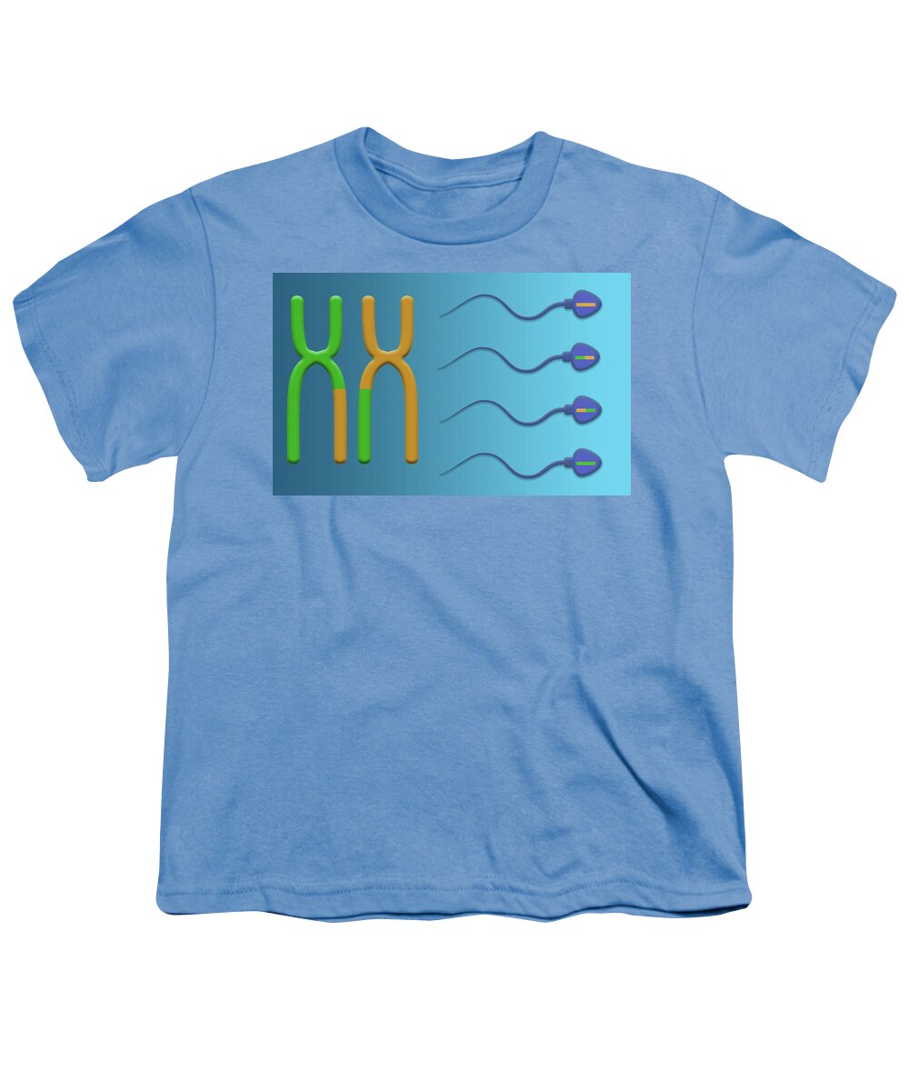 Medical Youth T-Shirt featuring the photograph Genetic Recombnation by Monica Schroeder