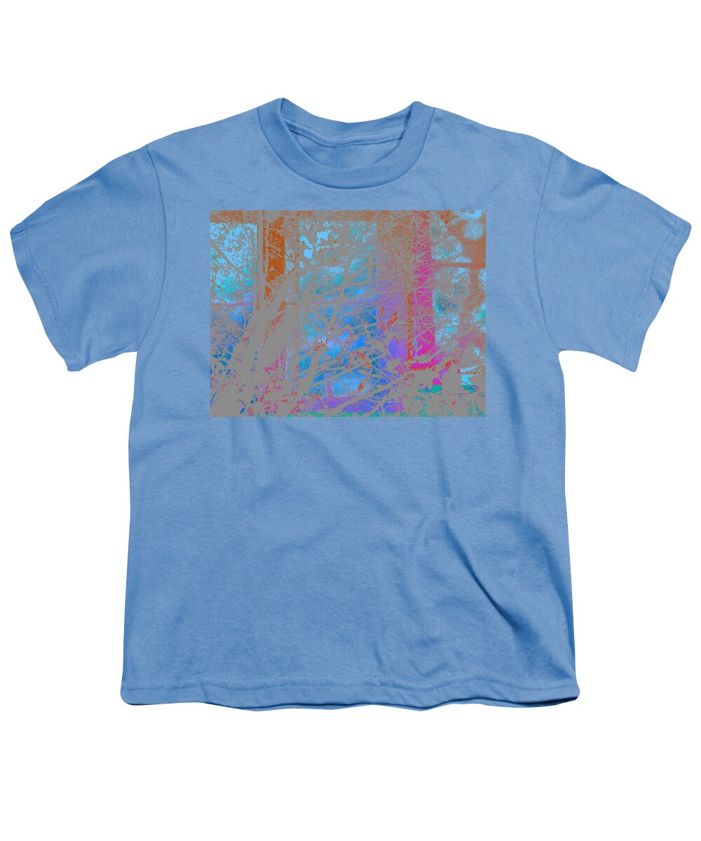Blue Youth T-Shirt featuring the photograph Abstract Landscape Blue Sky by Itsonlythemoon