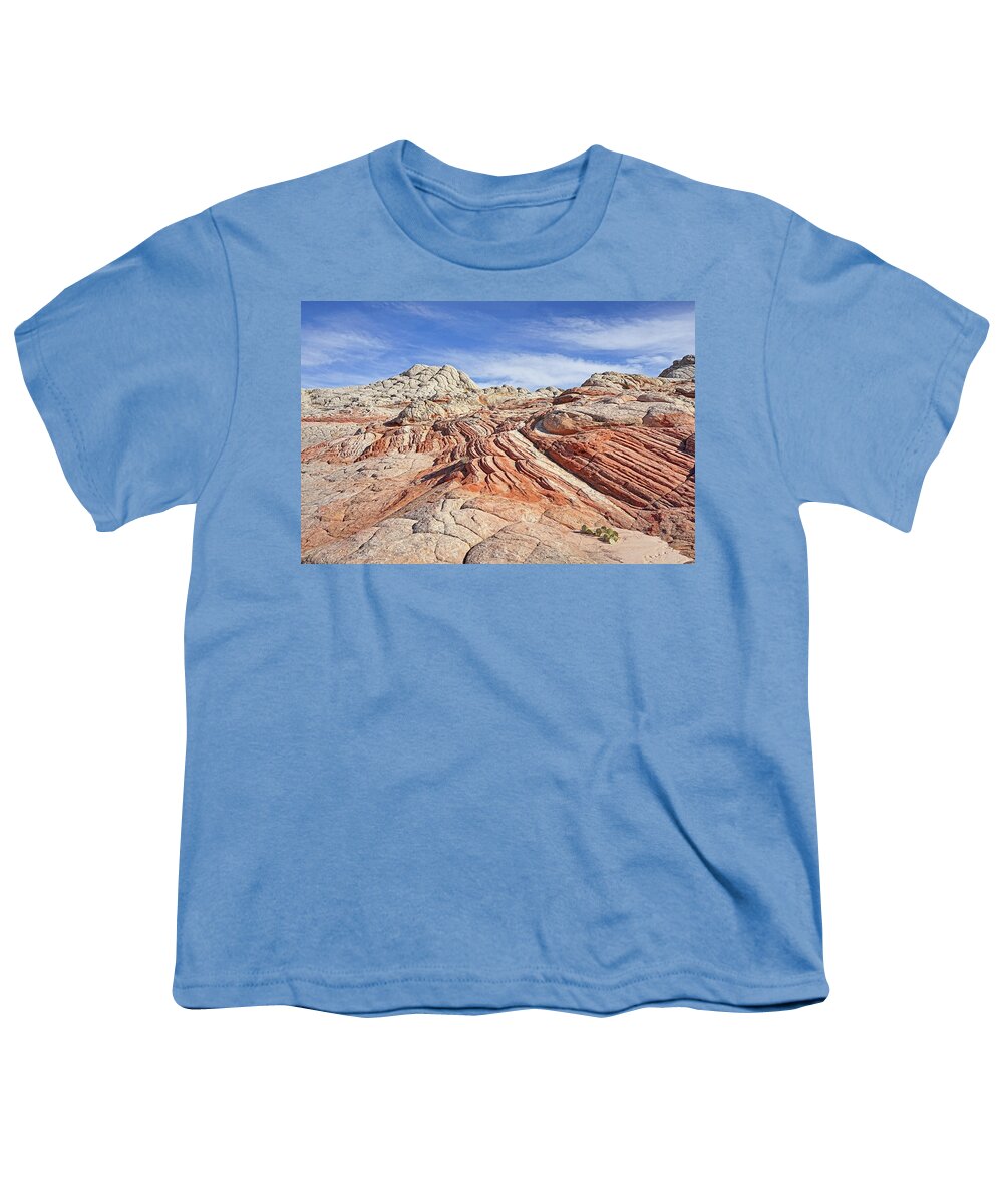 White Pocket Youth T-Shirt featuring the photograph Colors and Textures by Theo O'Connor