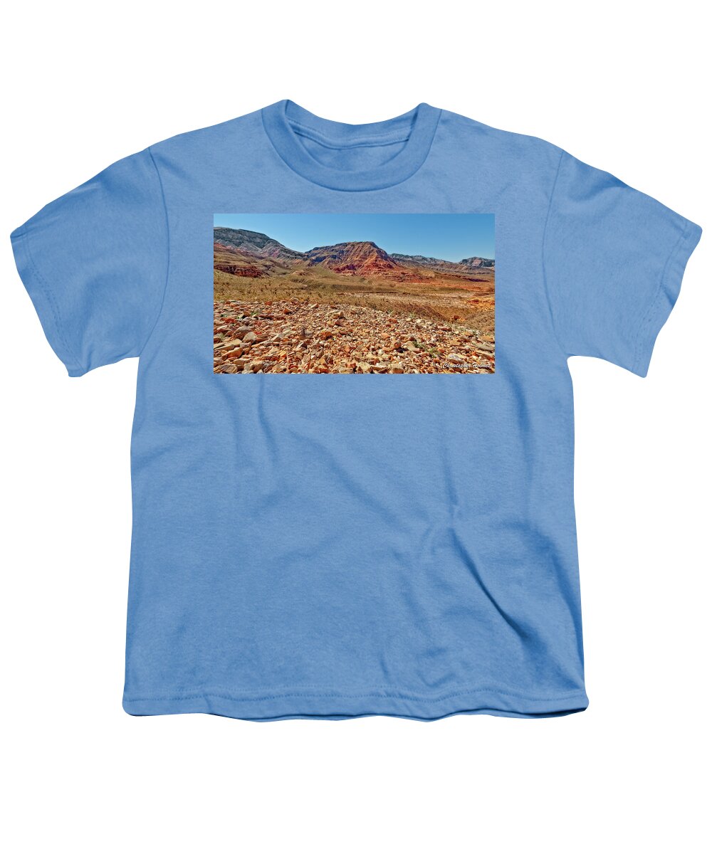 Utah Youth T-Shirt featuring the photograph Little Rocks to Big Rocks by Christopher Holmes