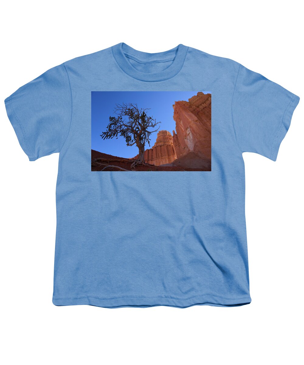 Desert Youth T-Shirt featuring the photograph Tree Tower by Ivan Franklin