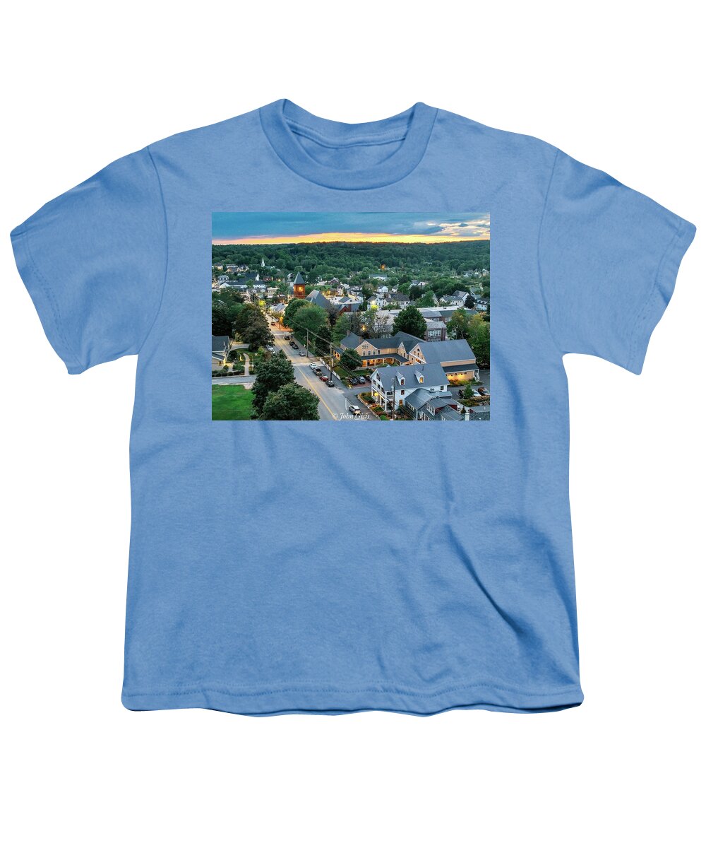  Youth T-Shirt featuring the photograph Wolfeboro #15 by John Gisis