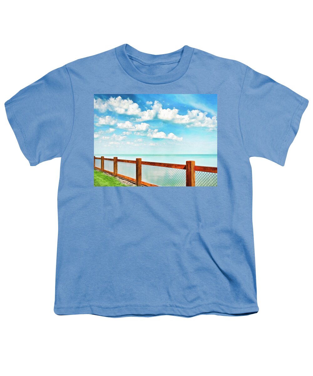 Geneva State Park Youth T-Shirt featuring the photograph Don't Fence Me In by Susan Hope Finley