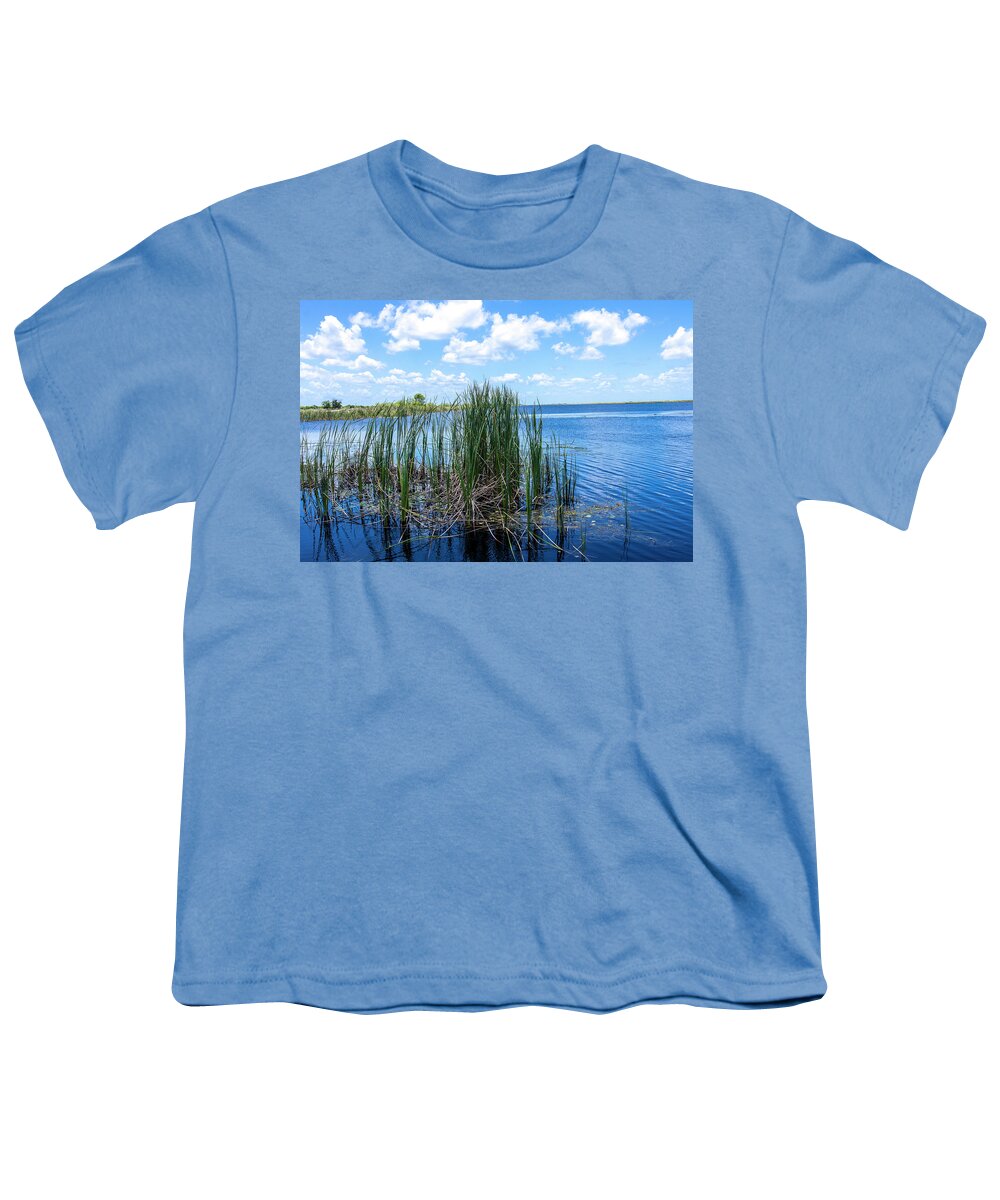 Everglades Youth T-Shirt featuring the photograph Everglades Blind by Blair Damson