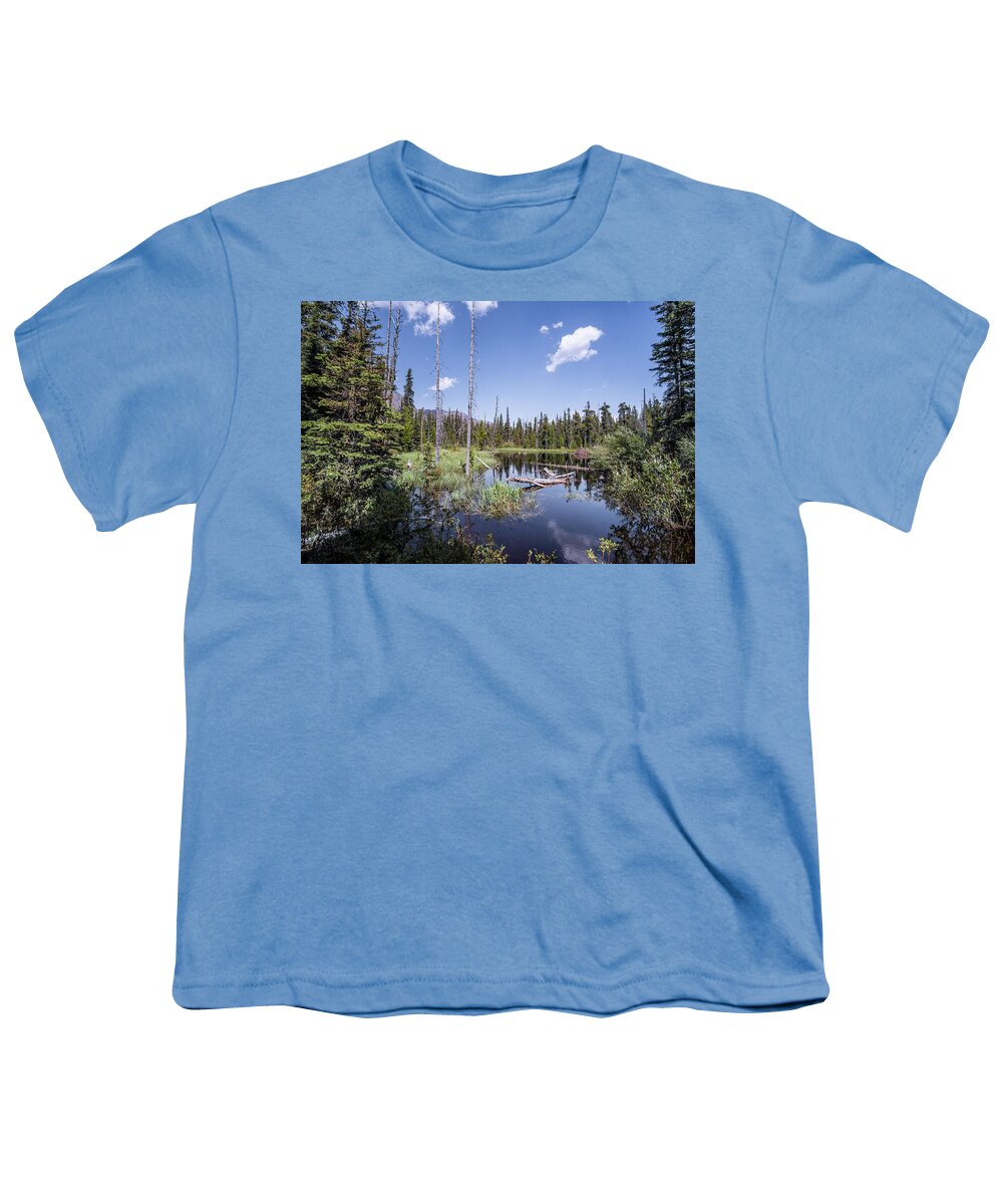 Montana Youth T-Shirt featuring the photograph Glacier national park #3 by Alberto Zanoni