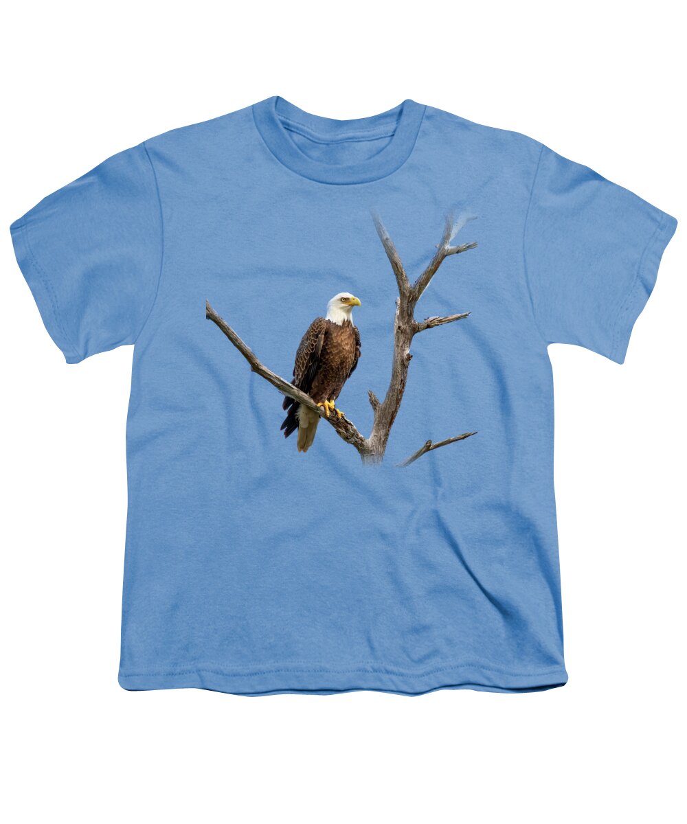 Eagle Youth T-Shirt featuring the photograph Kingdom of the Eagle by Mark Andrew Thomas