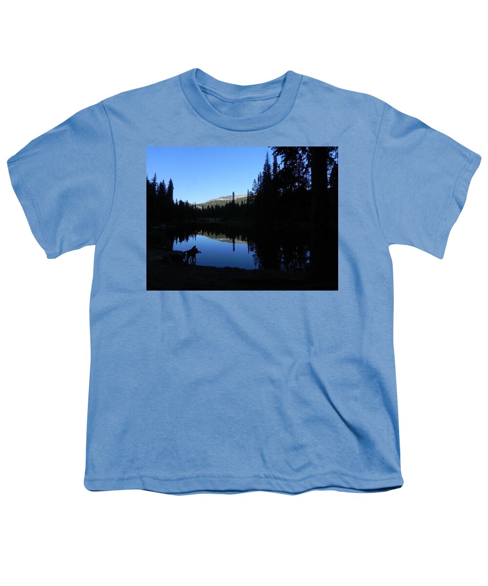 Lake Youth T-Shirt featuring the photograph Mountain Reflection by Amanda R Wright