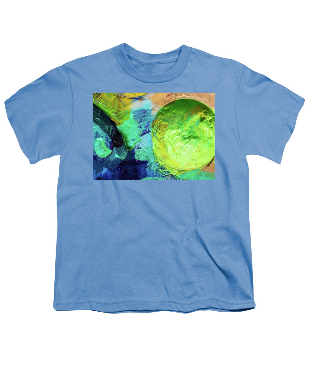 Art Youth T-Shirt featuring the photograph Painter's Palette 2 by Amelia Pearn