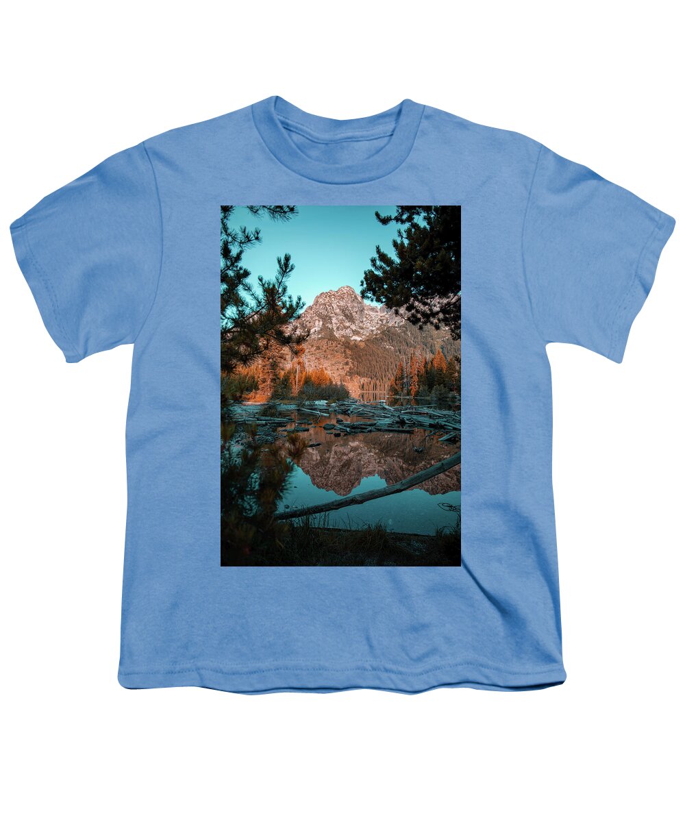 Mountain Youth T-Shirt featuring the photograph Sunrise Hike in the Tetons by Go and Flow Photos