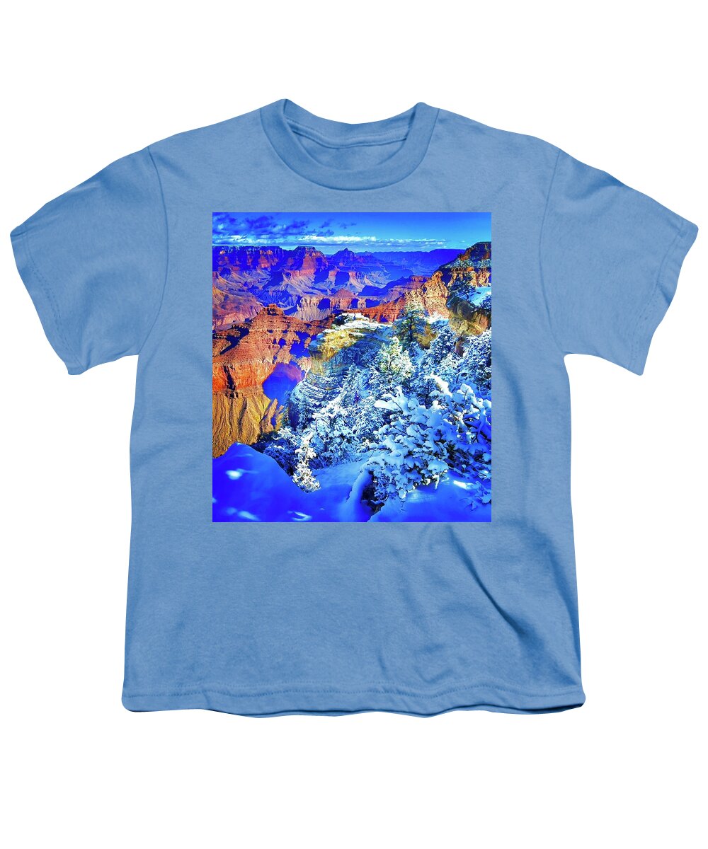 Landscape Youth T-Shirt featuring the photograph The Paintbrush Of God by Kevyn Bashore