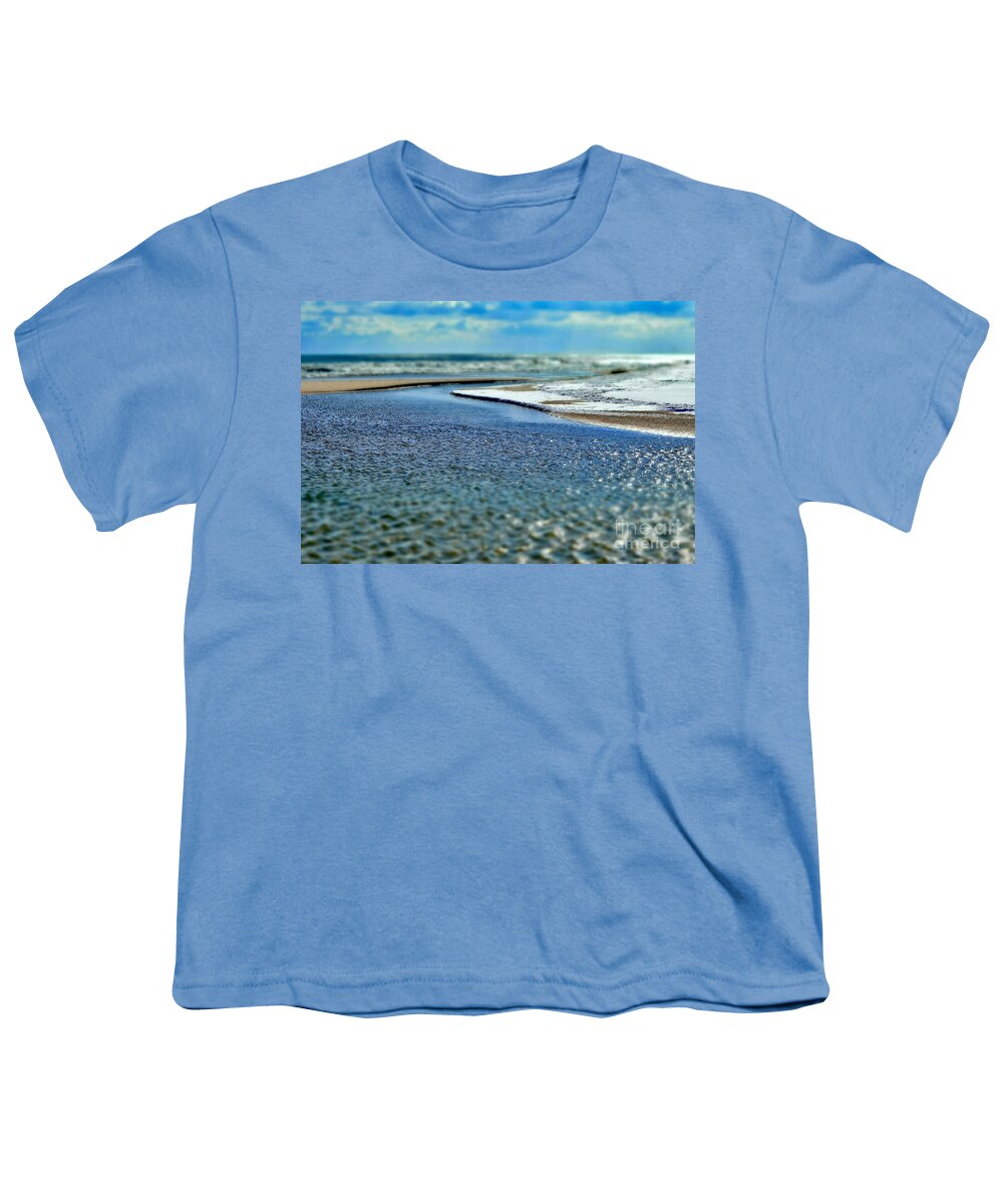 Ocean Youth T-Shirt featuring the photograph Water Returning to the Source by Debra Banks