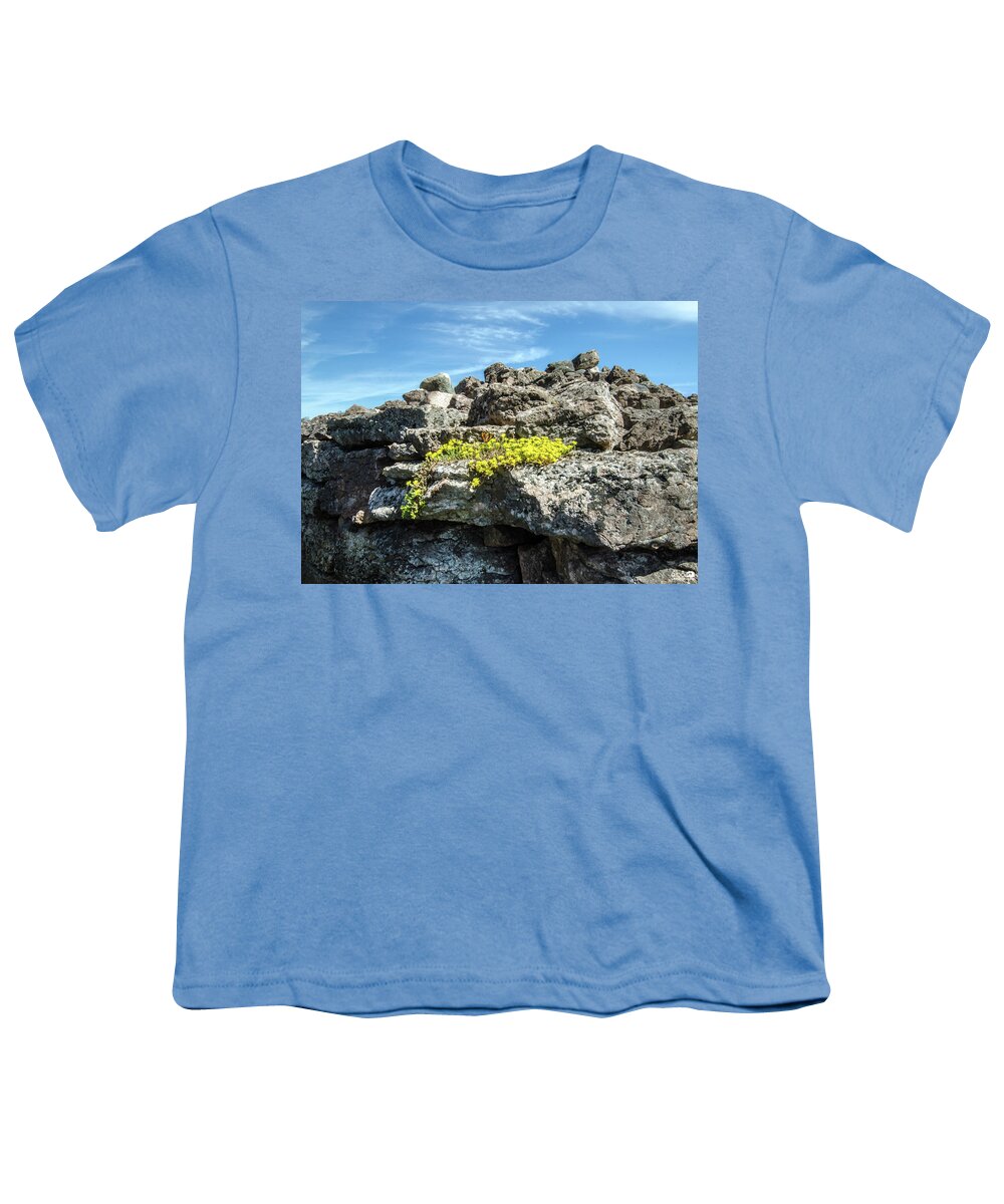Butterfly Youth T-Shirt featuring the photograph Yellow Carpet by Elaine Berger
