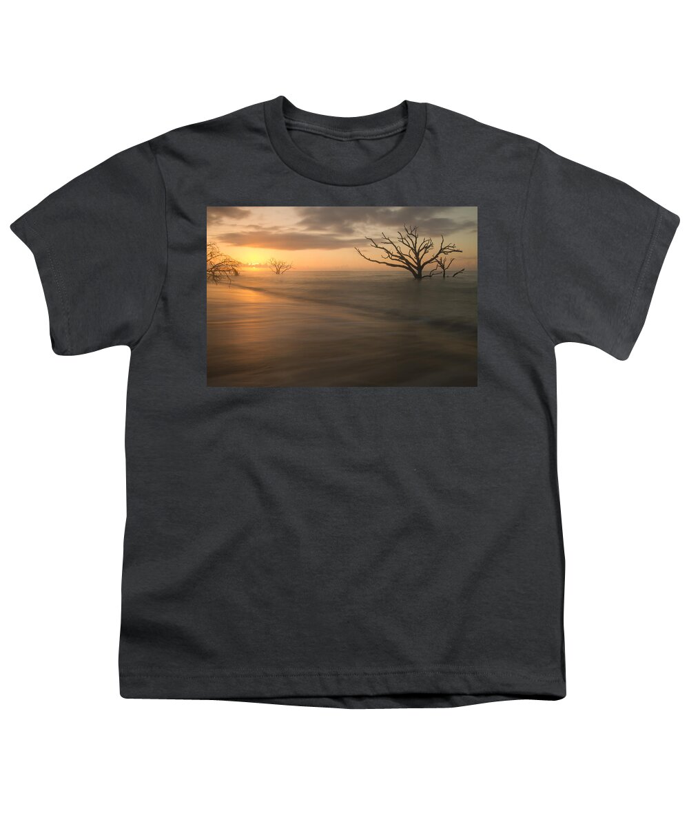 Sea Youth T-Shirt featuring the photograph Sunrise at Botany Bay Beach by Doug McPherson