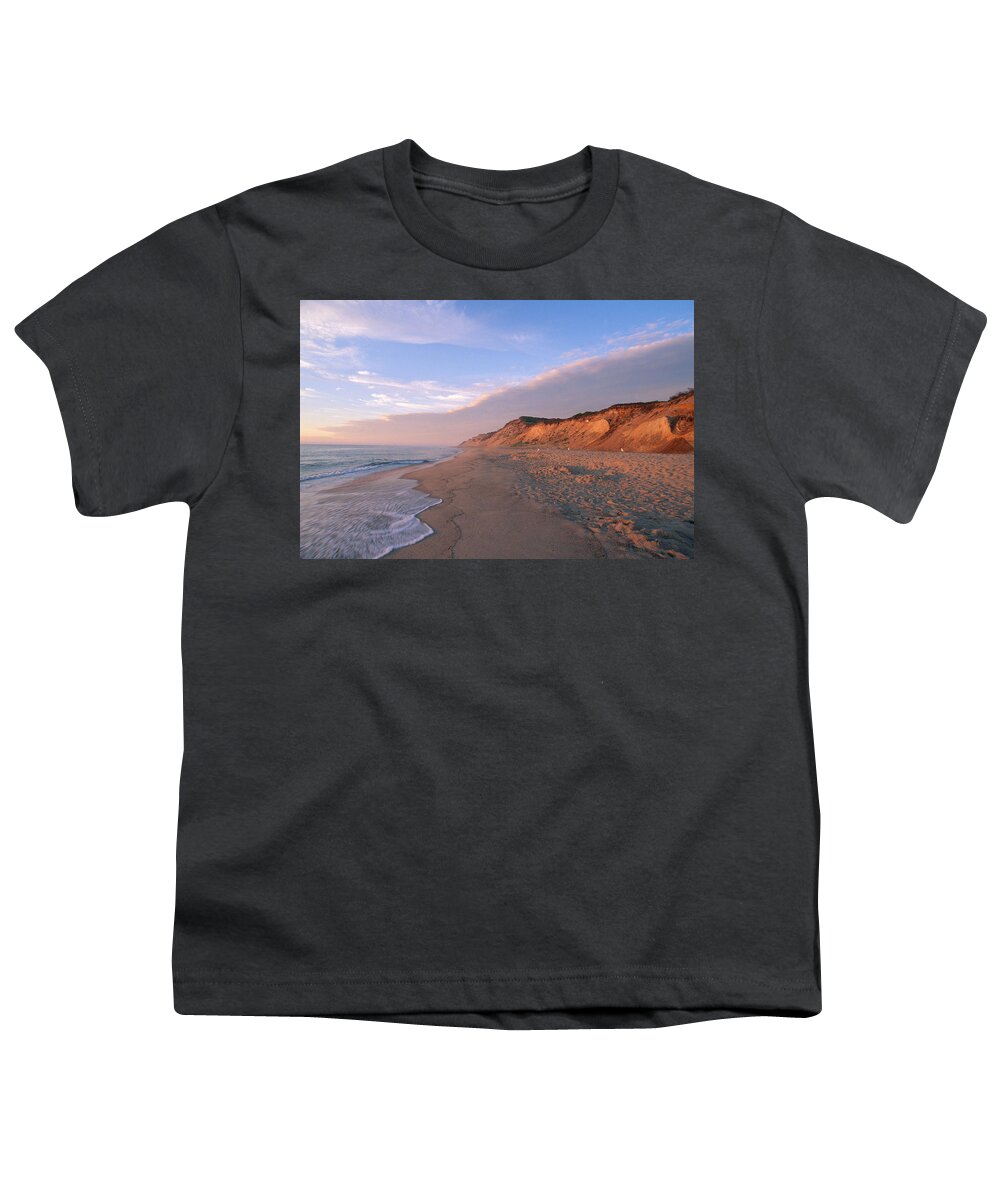 Beach Youth T-Shirt featuring the photograph Newcomb Hollow Beach, Wellfleet, Ma #1 by David Weintraub