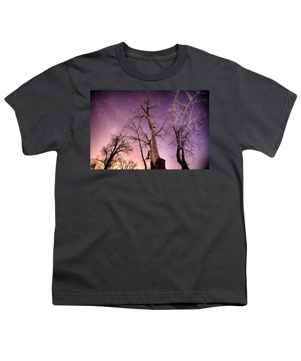 Sky Youth T-Shirt featuring the photograph 1 Night to Day by James BO Insogna