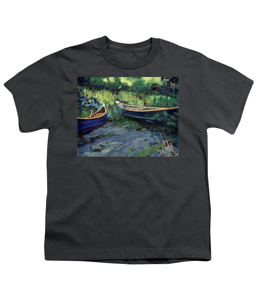 Chadwick Youth T-Shirt featuring the painting Paradise #1 by Phil Chadwick