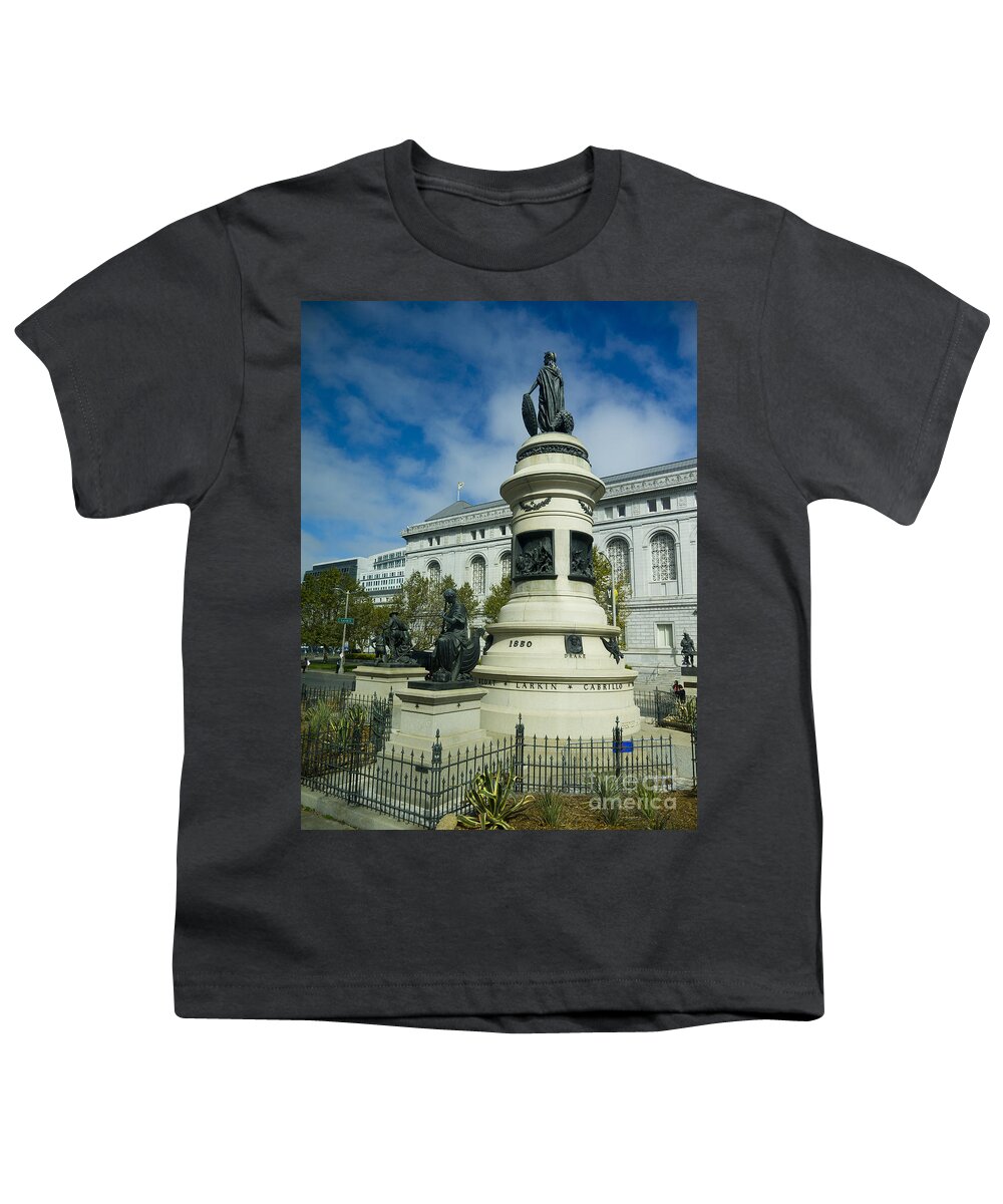 San Francisco Youth T-Shirt featuring the photograph 49ers Goldrush by Brenda Kean