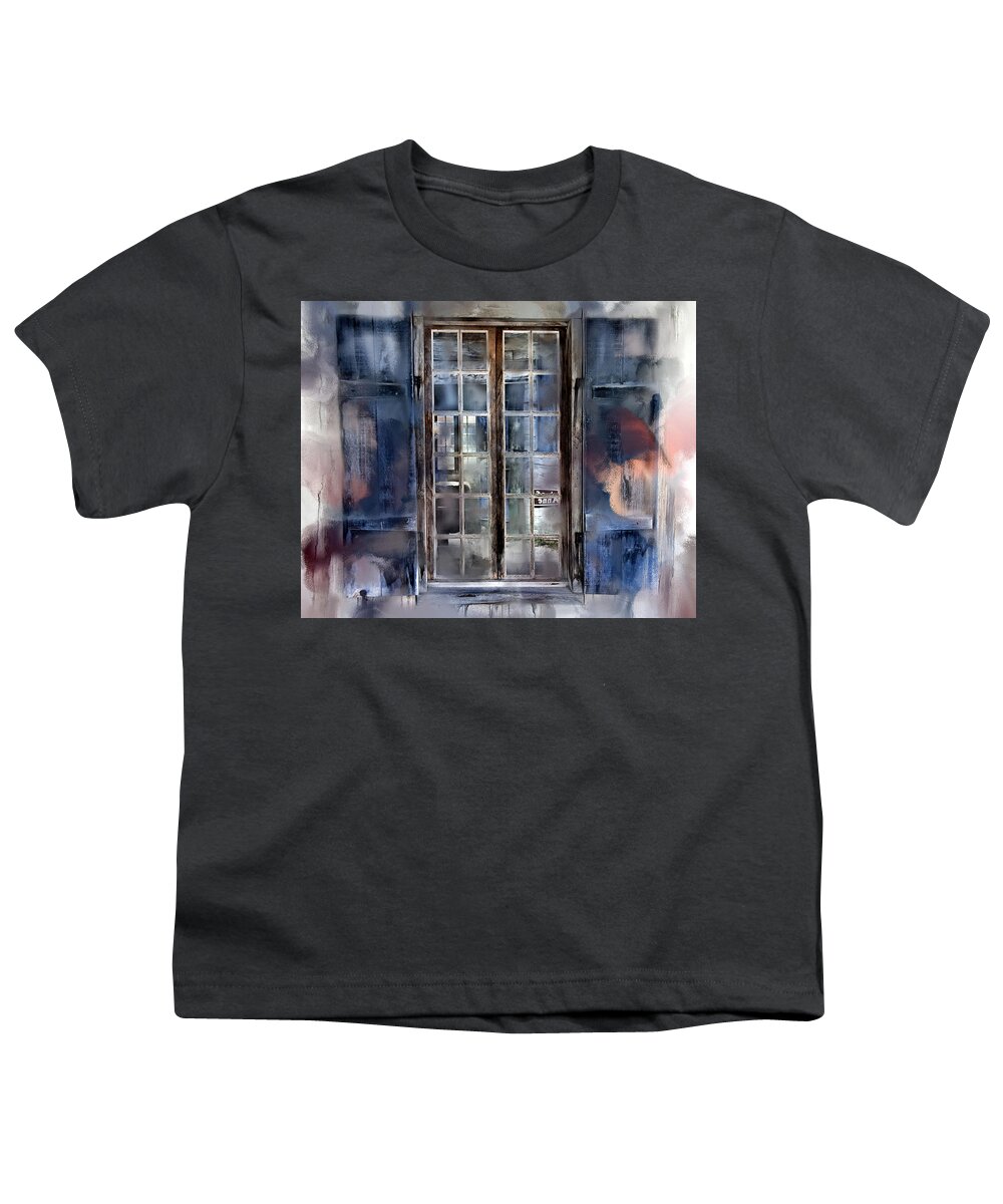 Evie Youth T-Shirt featuring the photograph A Window into the Past by Evie Carrier