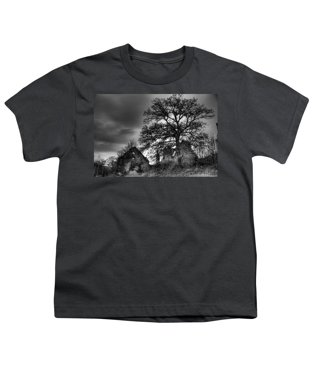 Ruin Youth T-Shirt featuring the photograph Abandoned by Ivan Slosar