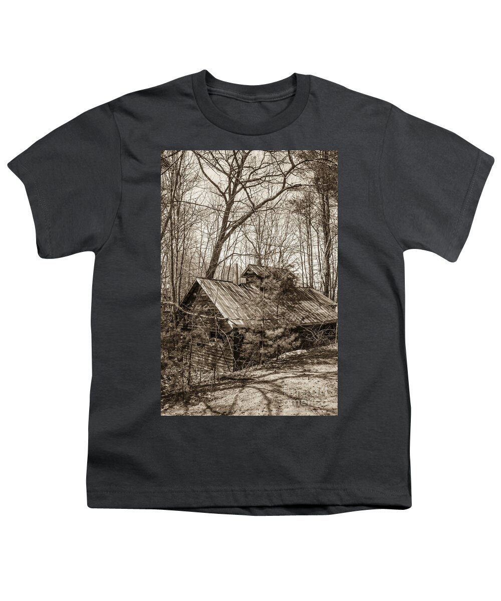 Sap Youth T-Shirt featuring the photograph Abandoned Sap House by Alana Ranney