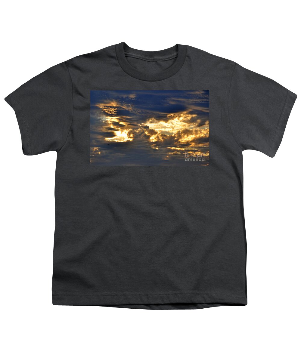 Clouds Youth T-Shirt featuring the photograph After The Storm by Glenn Gordon