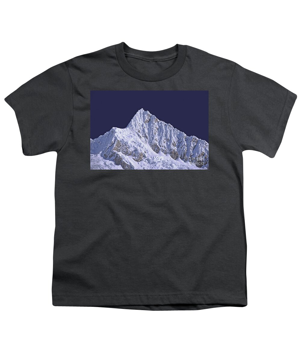 Landscape Youth T-Shirt featuring the photograph Alpamayo Peru by Rudi Prott