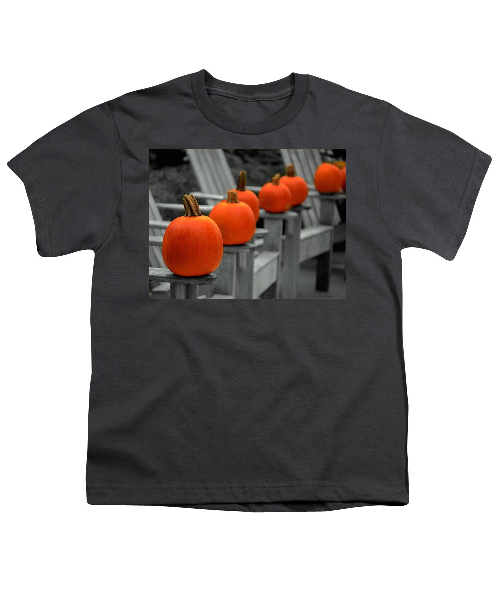 Architecture Youth T-Shirt featuring the photograph Autumn Harvest by Kathi Isserman
