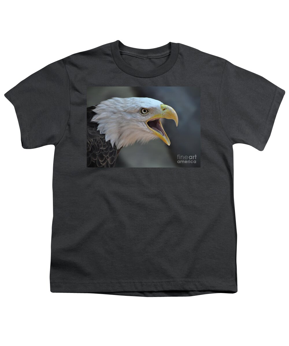Bald Eagle Youth T-Shirt featuring the photograph Bald Eagle by Savannah Gibbs