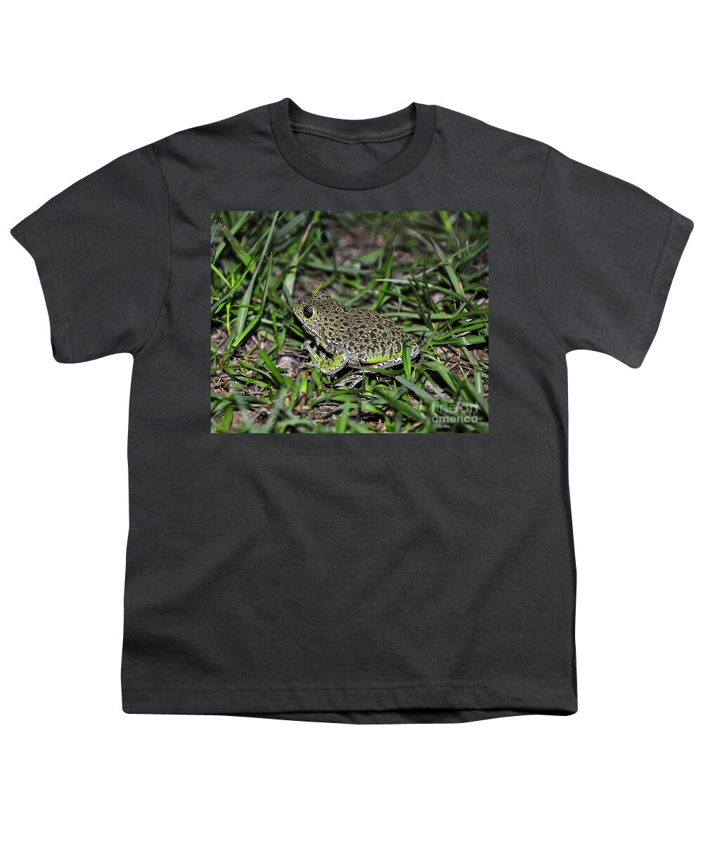 Frog Youth T-Shirt featuring the photograph Barking Tree Frog by Al Powell Photography USA