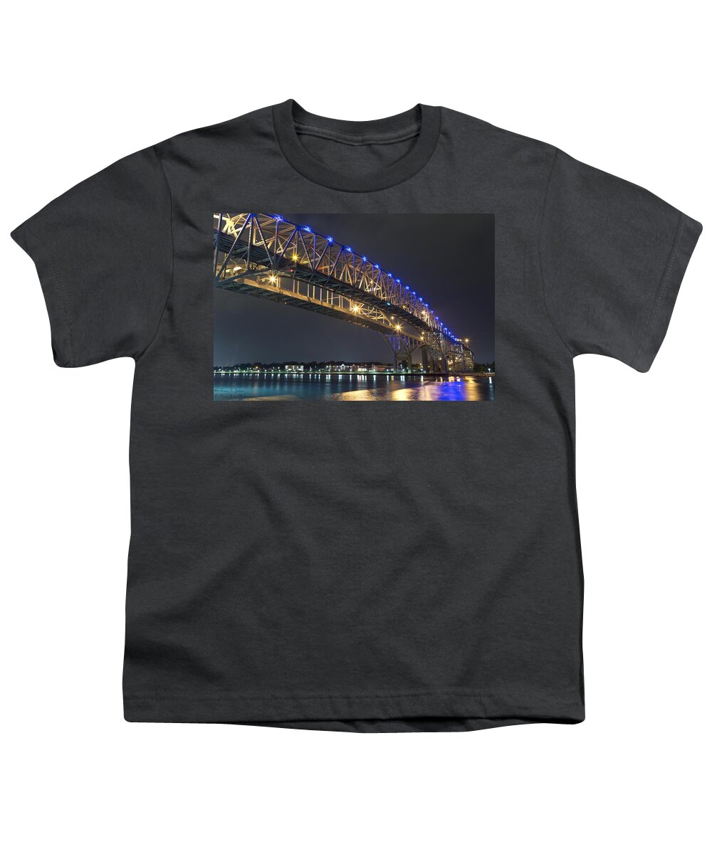 Bluewater Youth T-Shirt featuring the photograph Bluewater Light by Hany J