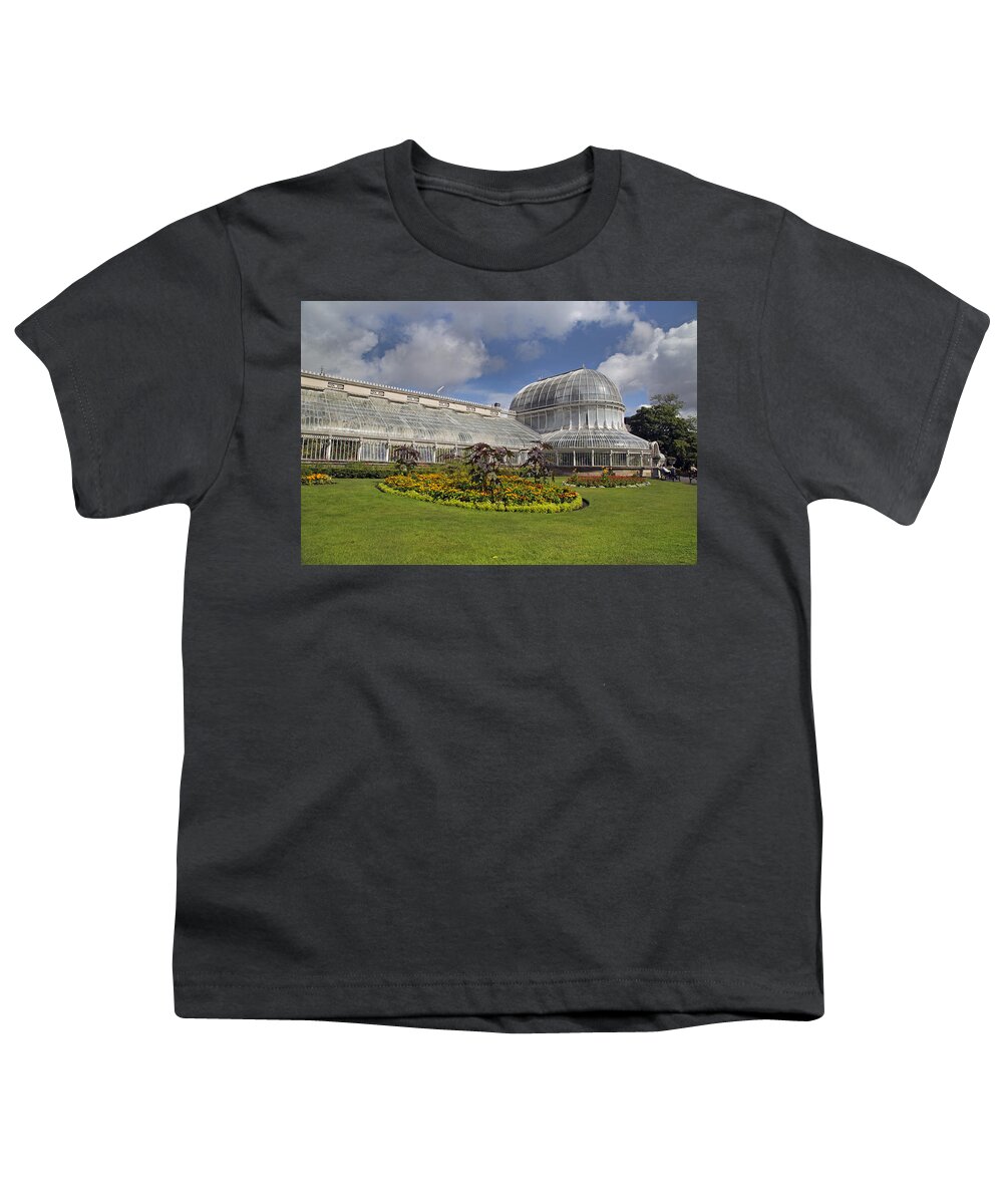 Belfast Youth T-Shirt featuring the photograph Botanic Gardens Belfast Ireland by Betsy Knapp