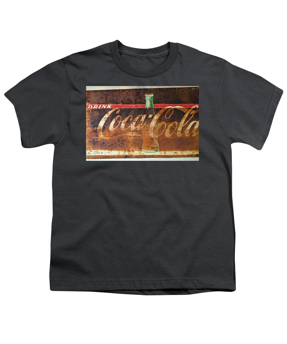 Coca-cola Youth T-Shirt featuring the photograph Drink Coca-Cola by Tikvah's Hope