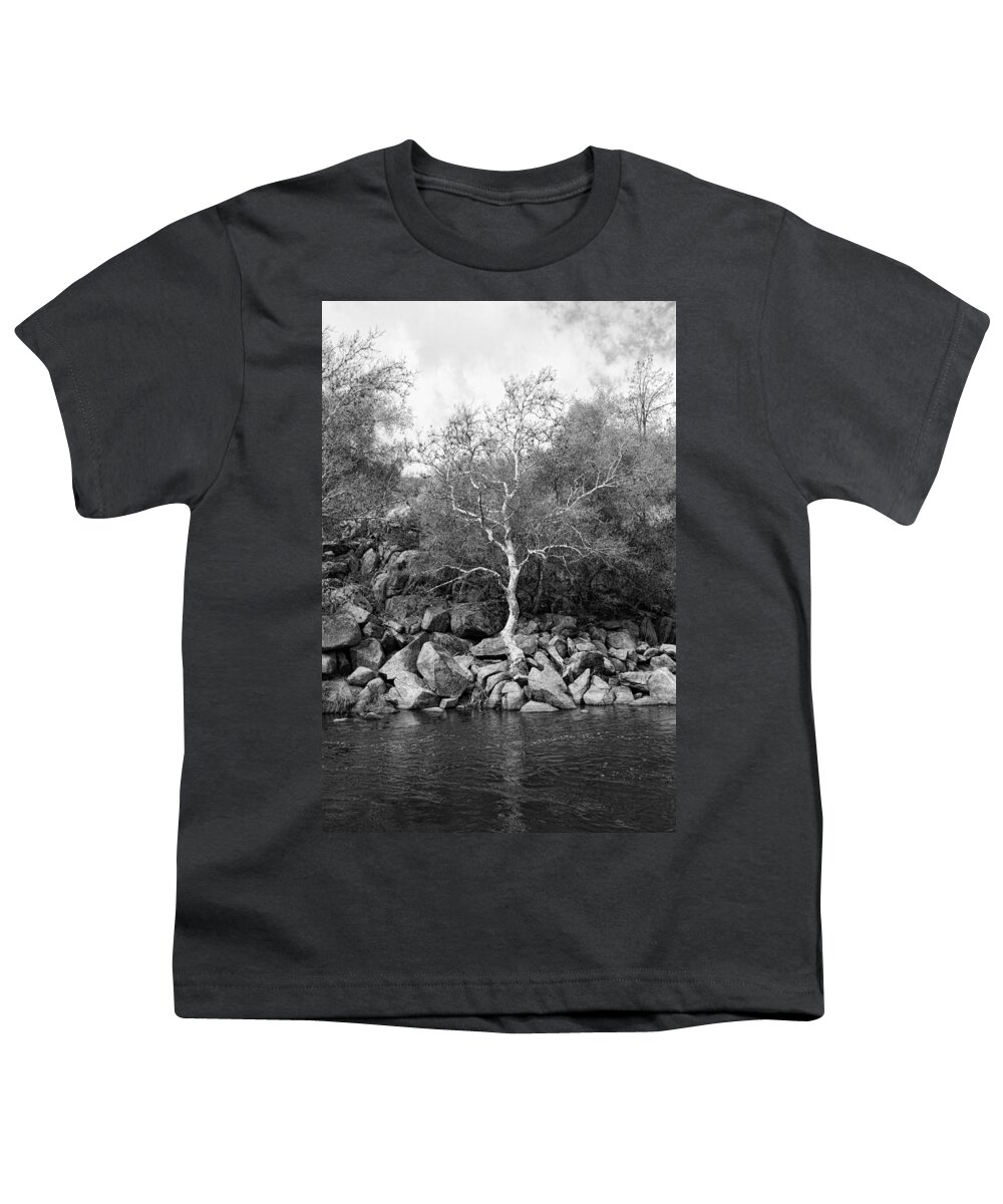 Kern Youth T-Shirt featuring the photograph Elm Tree Kern River by Hugh Smith