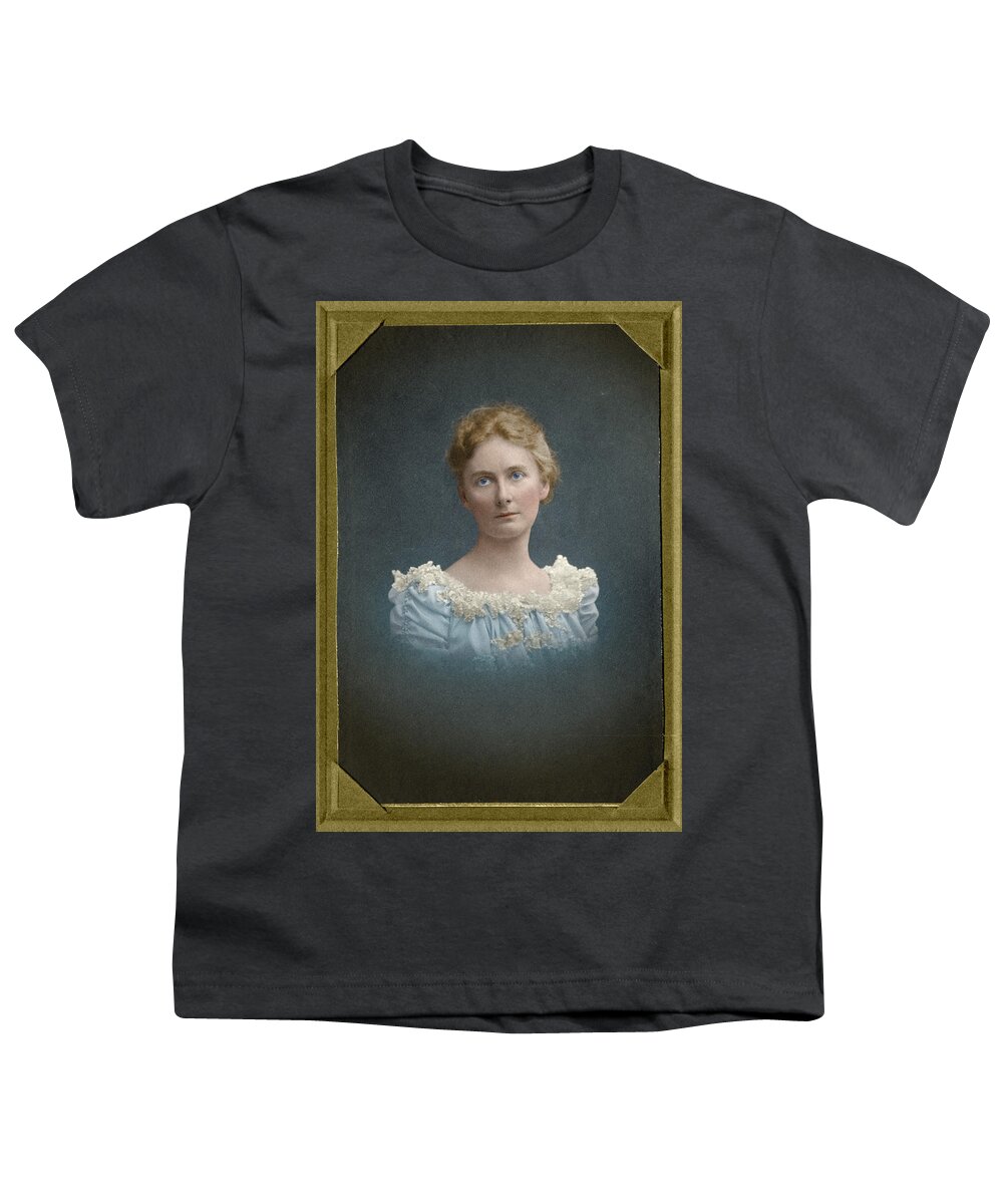 Science Youth T-Shirt featuring the photograph Florence Bascom, American Geologist by Science Source