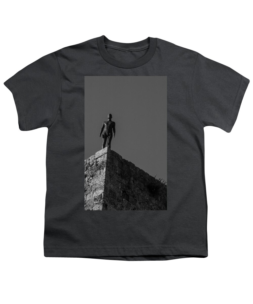 Black Youth T-Shirt featuring the photograph Follow Me by Alex Lapidus