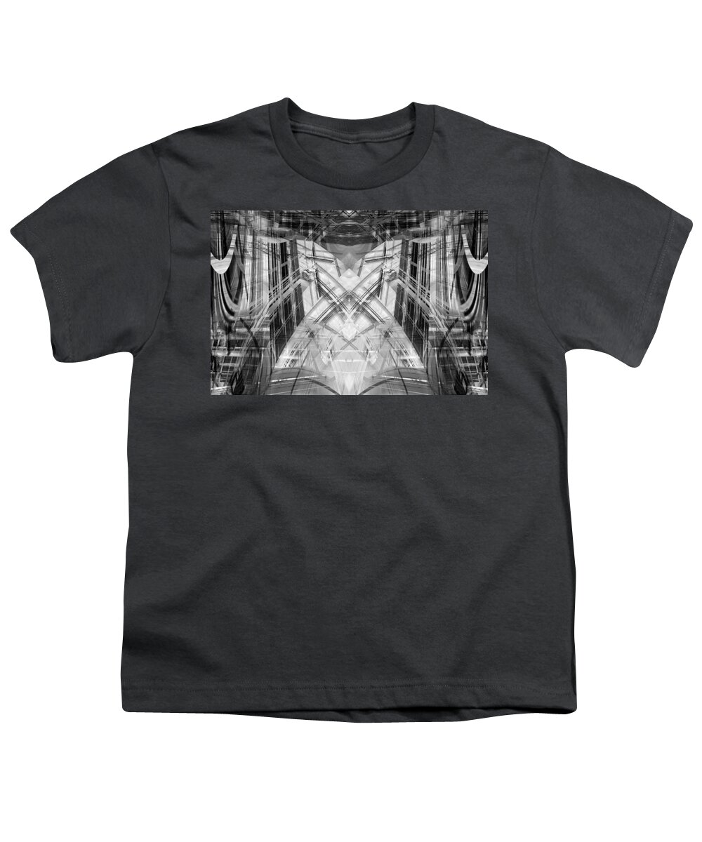 Abstract Youth T-Shirt featuring the digital art Future by Steve Ball